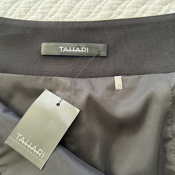 Tahari Moxie Black Pencil Skirt NWT Size 10 - Picture 8 of 15